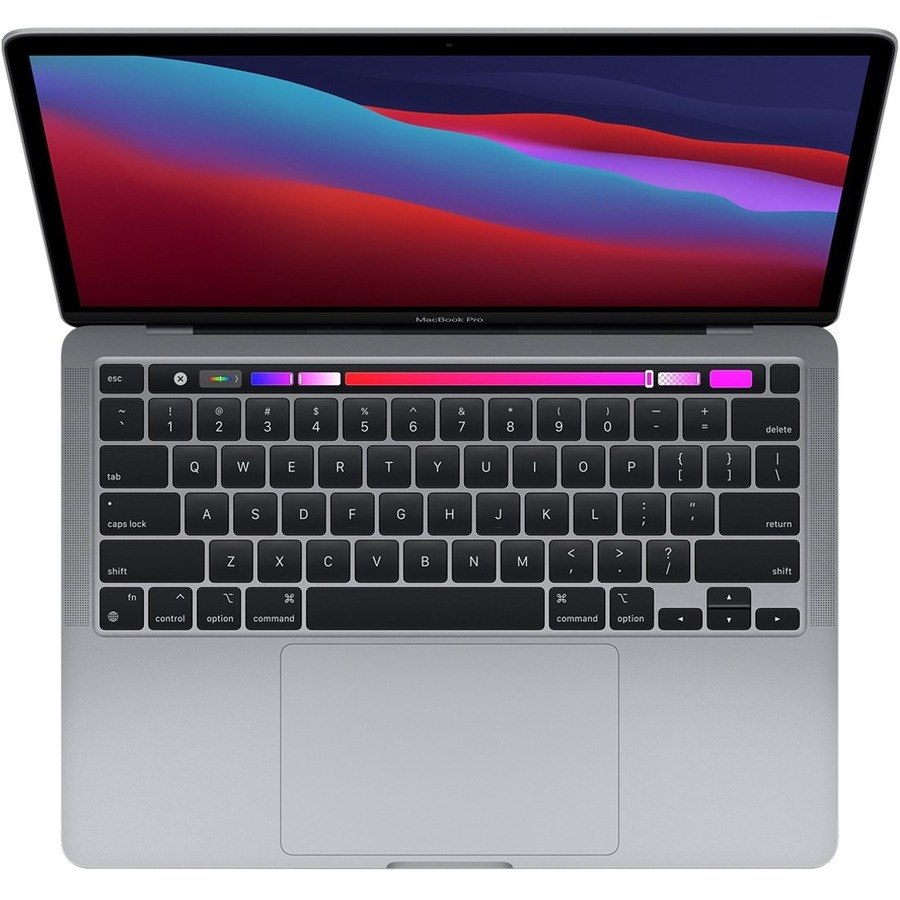 Apple MacBook Pro CTO 13.3in with Touch Bar - Space Grey - M1 Chip with 8 Core CPU 8 Core GPU - 16GB Unified Memory - 1TB SSD  (Z11B000CD)