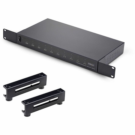 StarTech.com 10-Port USB-C Charging Hub, 60W Per Port, 350W Total Power, Multiport Charger Block / Station, TAA Compliant