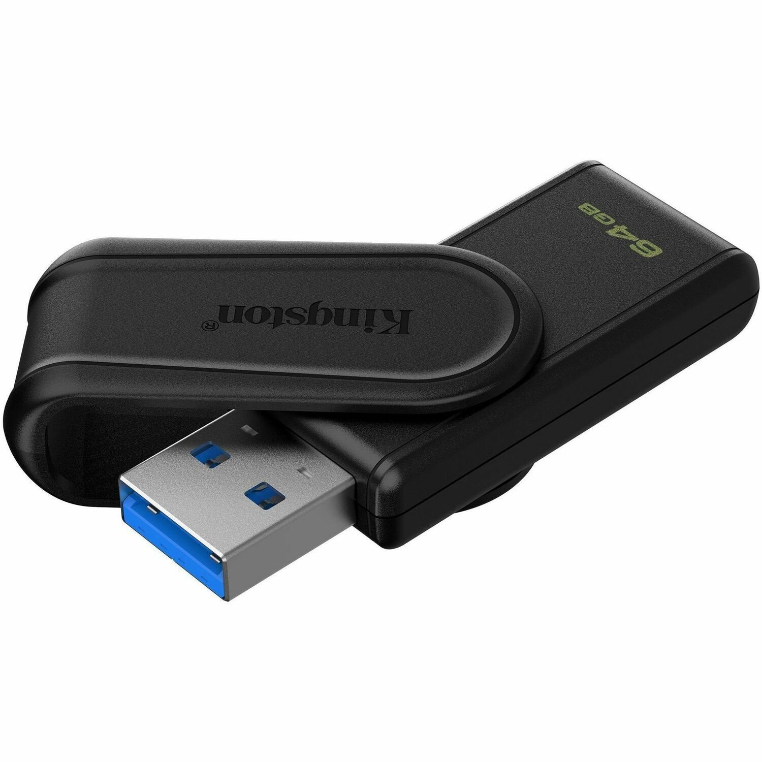 Kingston DataTraveler Exodia S 64 GB USB 3.2 (Gen 1) Flash Drive - Black