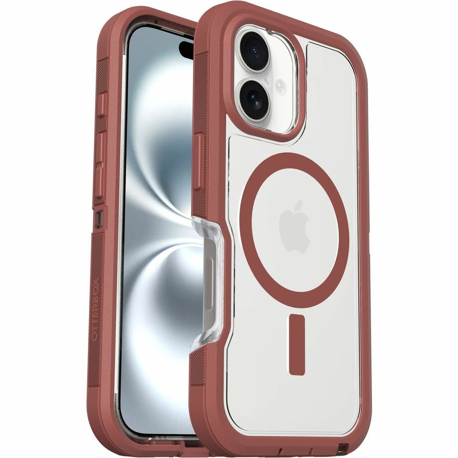 OtterBox Defender Series XT Rugged Case for Apple iPhone 16 Smartphone - Brick Red