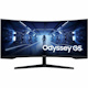 Samsung Odyssey G5 C34G55TWWN 34" Class UW-QHD Curved Screen LED Monitor - 21:9 - Black