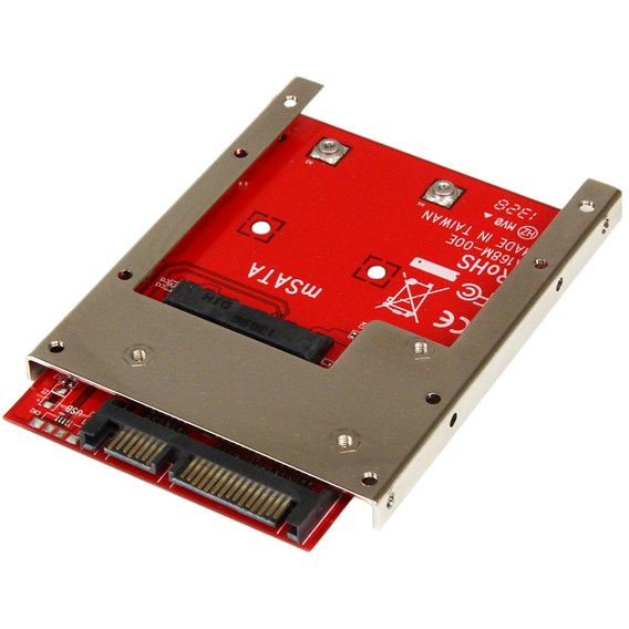 StarTech.com mSATA SSD to 2.5in SATA Adapter Converter