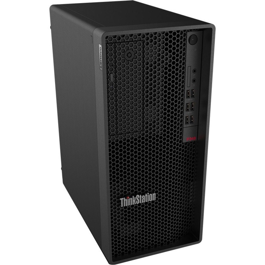 Lenovo ThinkStation P348 30EQ01VNUS Workstation - 1 Core i7 11th Gen i7-11700 - 16 GB - 512 GB SSD - Tower - Business Black