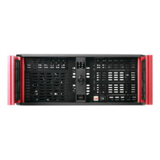 iStarUSA D-400SE-RD 4U Compact Stylish Rackmount Chassis Red