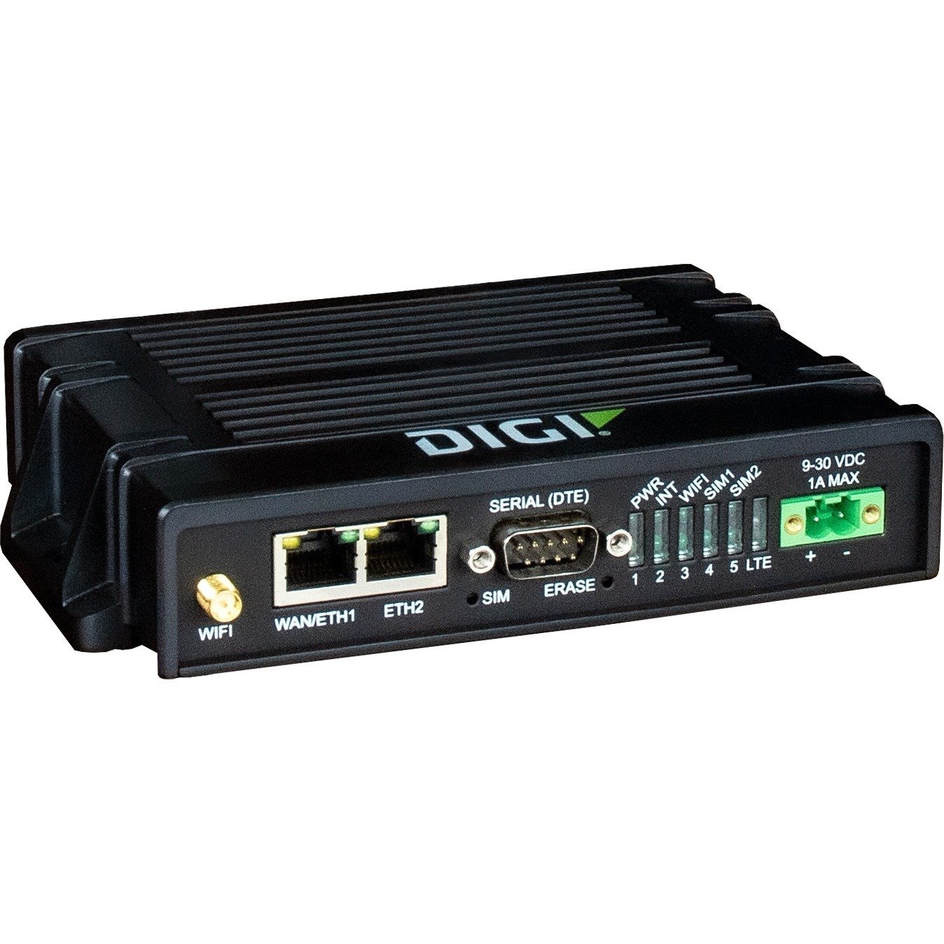 Digi IX20 Wi-Fi 5 IEEE 802.11ac 2 SIM Cellular, Ethernet Modem/Wireless Router