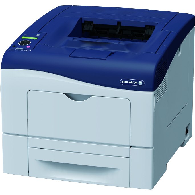 DocuPrint CP405 D -A4 Colour Laser Printer. Print up to 35/35 ppm (Colour/Mono), Duplex and Network as Standard, 600 x 600 dpi Print Resolution, Maximum Paper Capacity 1,250 Sheets.1 Year on site warranty. Exclusive to Fuji Xerox Authorised Partners