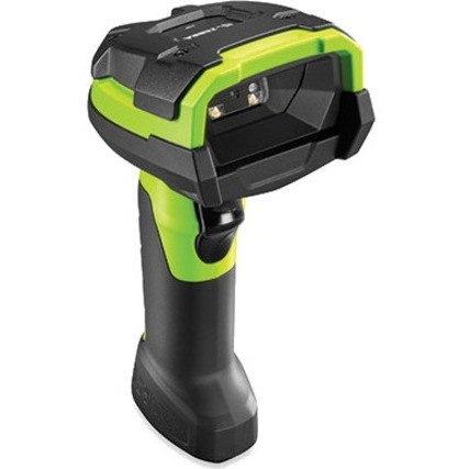 Zebra DS3678-HP Handheld Barcode Scanner Kit - Wireless Connectivity - Industrial Green