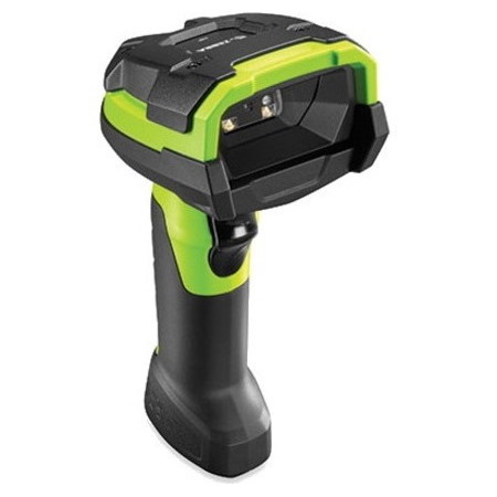 Zebra DS3678-HP Handheld Barcode Scanner Kit - Wireless Connectivity - Industrial Green