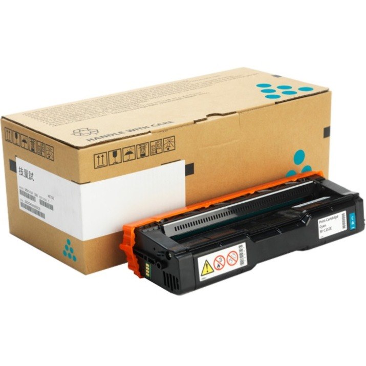 Ricoh Original High Yield Laser Toner Cartridge - Cyan Pack
