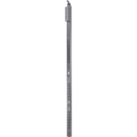 APC NetShelter Switched Rack PDU, Zero U, 12.5KW, 208V, 21 C13 and 3 C19 outlet, 10 ft cord
