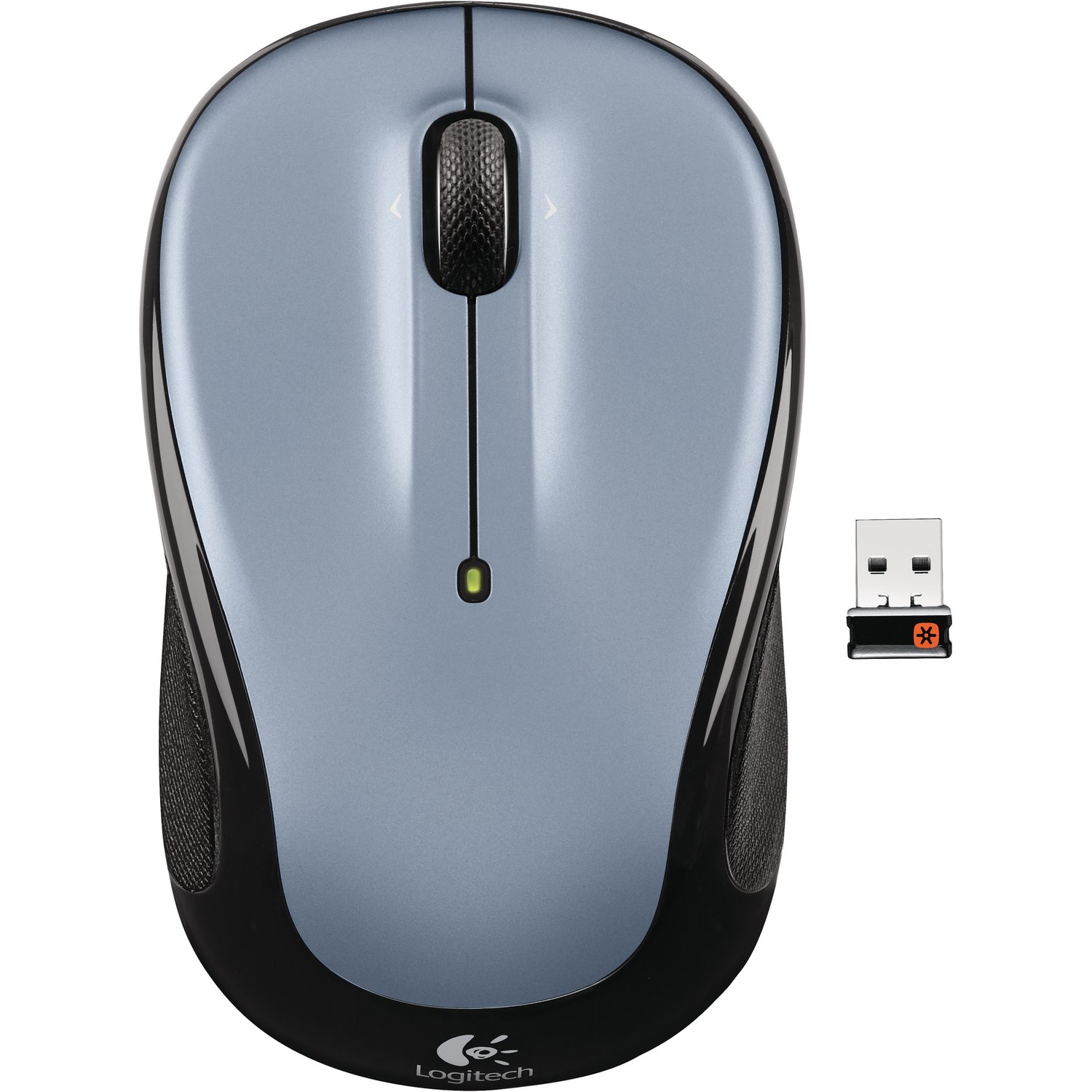 Logitech M325 Wireless Mouse - Light Silver