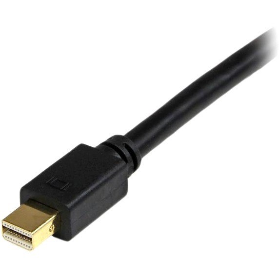 StarTech.com 3ft Mini DisplayPort to DVI Cable, Mini DP to DVI-D Adapter/Converter Cable, 1080p Video, mDP 1.2 to DVI Monitor/Display