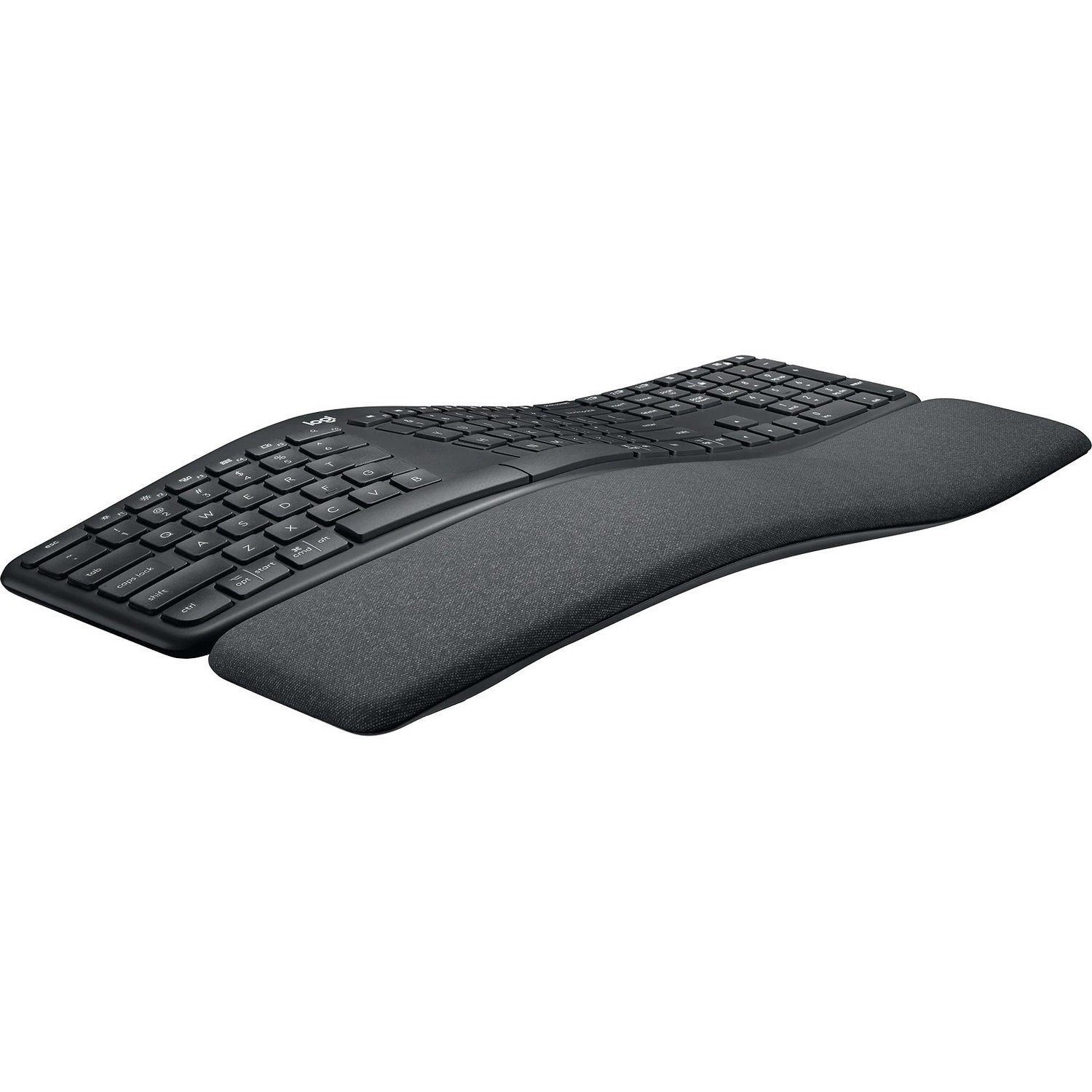Logitech ERGO K860 Keyboard - Wireless Connectivity - Czech - QWERTY Layout - Black