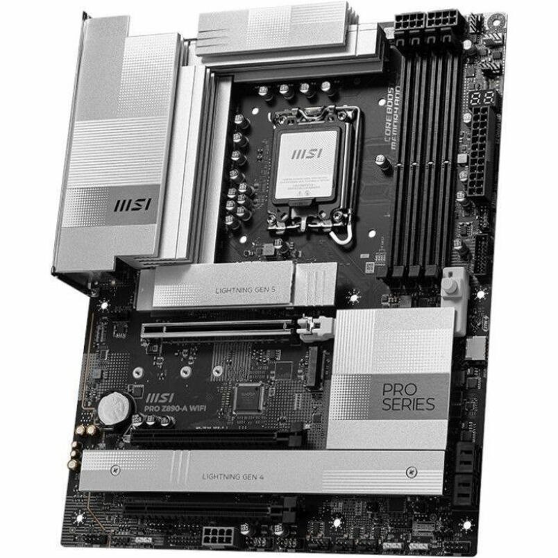 MSI Z890-A WIFI Gaming Desktop Motherboard - Intel Z890 Chipset - Socket LGA-1851 - ATX