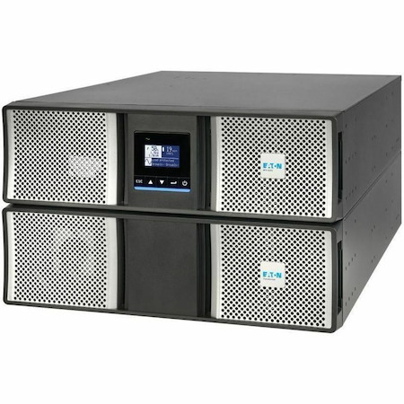 Eaton 9PX G2 3000VA 3000W 208/120V Online Double-Conversion UPS - Hardwired Input/Output, Cybersecure Network Card, Extended Run, 6U Rack/Tower