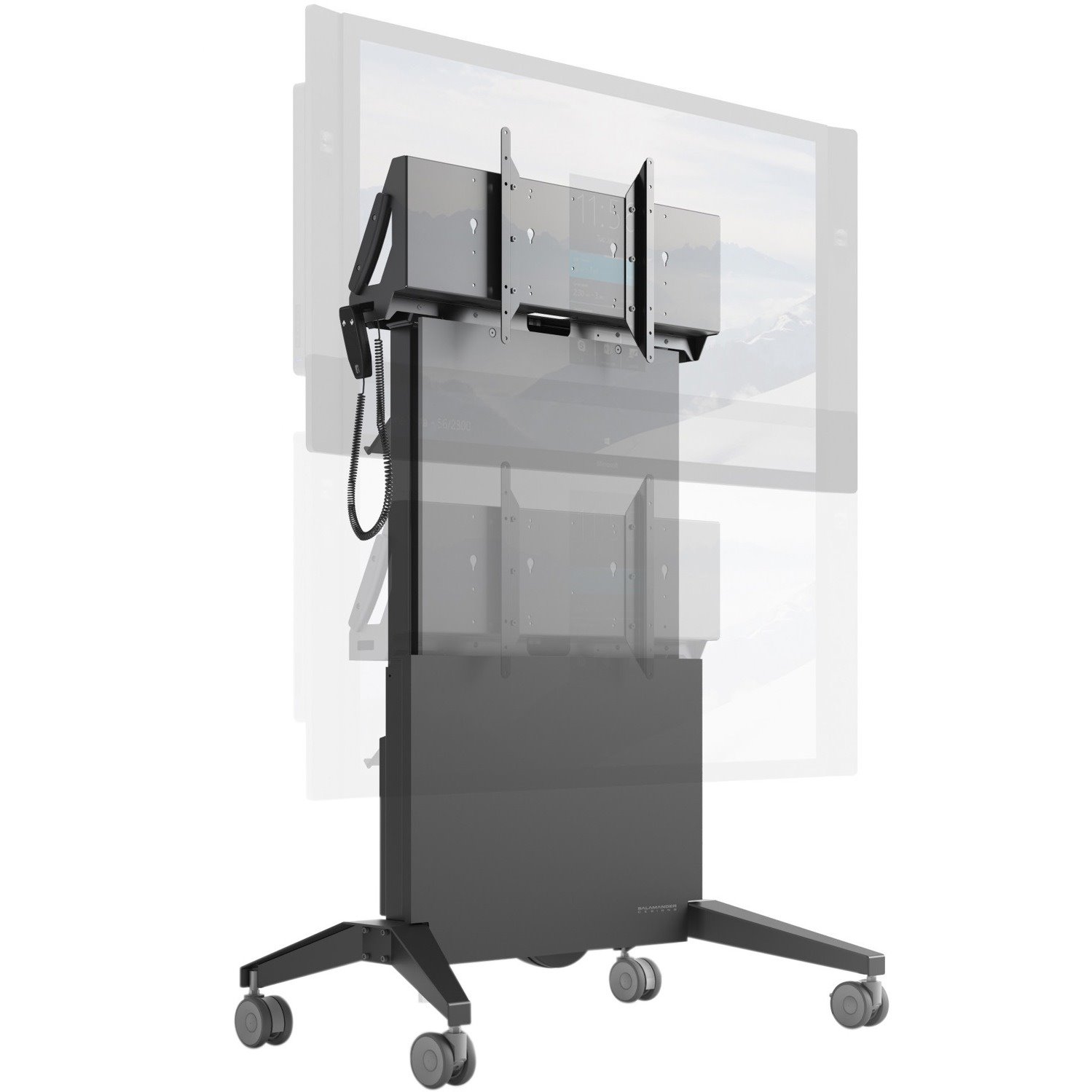 Salamander Designs Large Electric Lift Mobile Display Stand