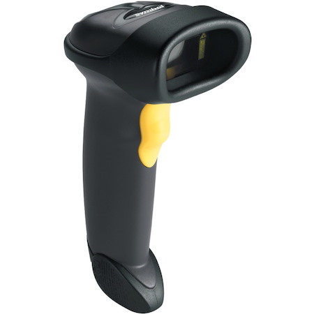 Zebra Symbol LS2208 Handheld Barcode Scanner - Cable Connectivity - Black