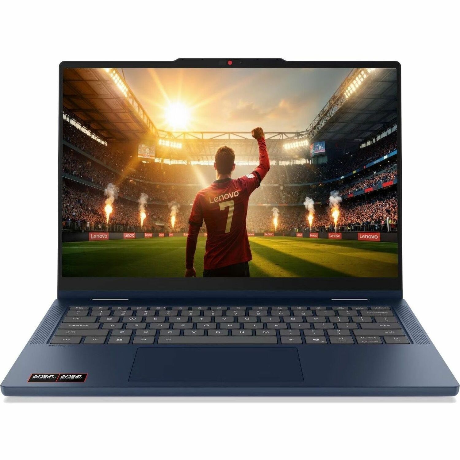 Lenovo IdeaPad 5 14AGP11 83UH0002US 14" Touchscreen Convertible Copilot+ PC 2 in 1 Notebook - WUXGA - 60 Hz - AMD Ryzen AI 7 Ryzen AI 400 Series 445 - 32 GB - 1 TB SSD - English Keyboard - Cosmic Blue