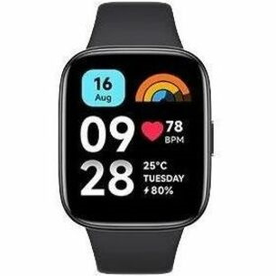 Redmi Watch 3 Active Smart Watch - Black Body Color - Thermoplastic Polyurethane (TPU) Band Material