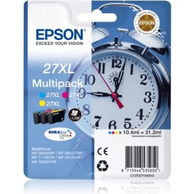 Epson Inkjet Ink Cartridge - Cyan, Magenta, Yellow - 3 / Pack