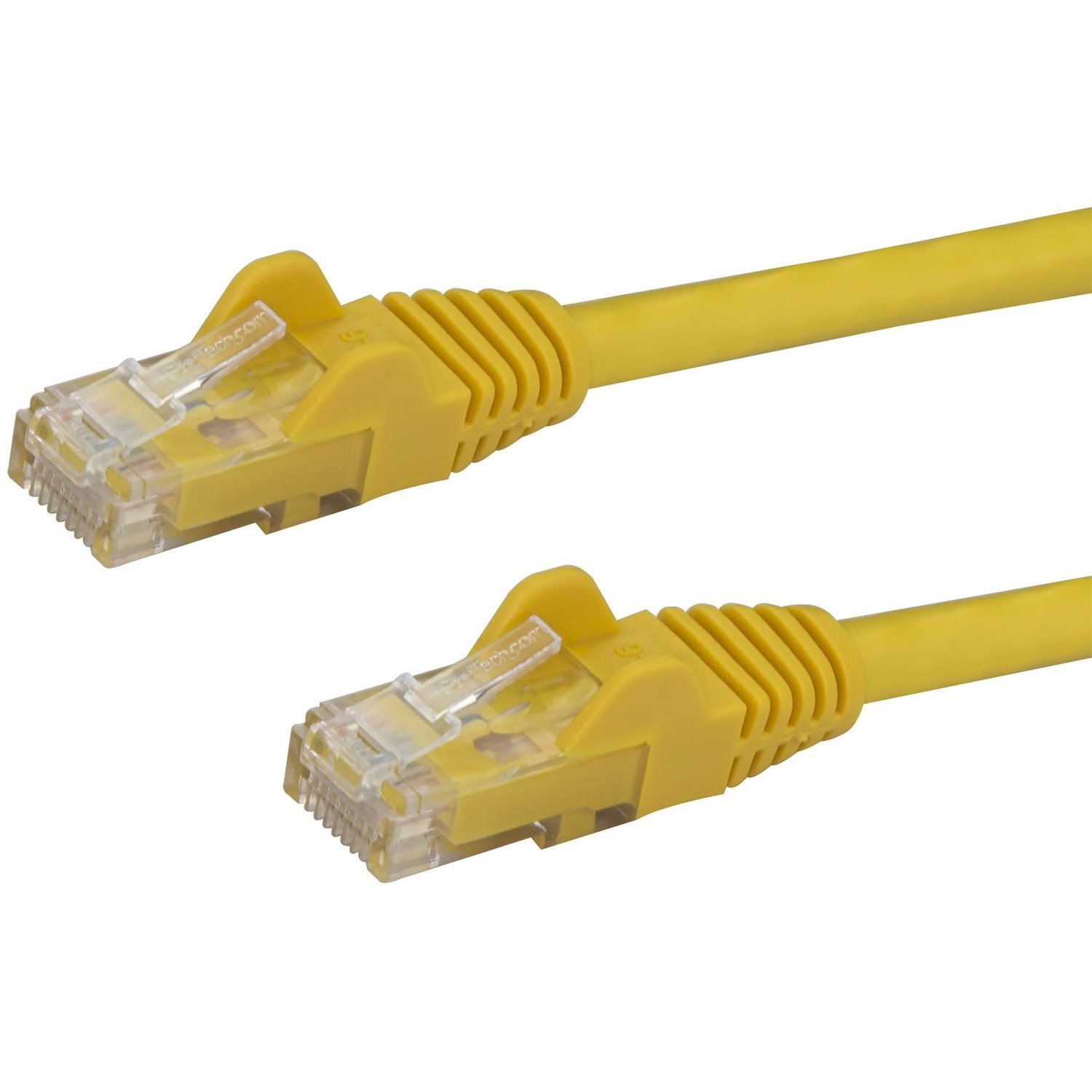 StarTech.com 100ft CAT6 Ethernet Cable - Yellow Snagless Gigabit 100W PoE UTP 650MHz Category 6 Patch Cord UL Certified Wiring/TIA