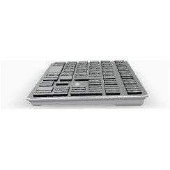 CHERRY KW X ULP Keyboard - Wired/Wireless Connectivity - USB Type A Interface - RGB LED - Pan-Nordic - Black
