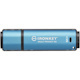 IronKey Vault Privacy 50 Series IKVP50 32 GB USB 3.2 (Gen 1) Type A Flash Drive - Blue - 256-bit AES - TAA Compliant
