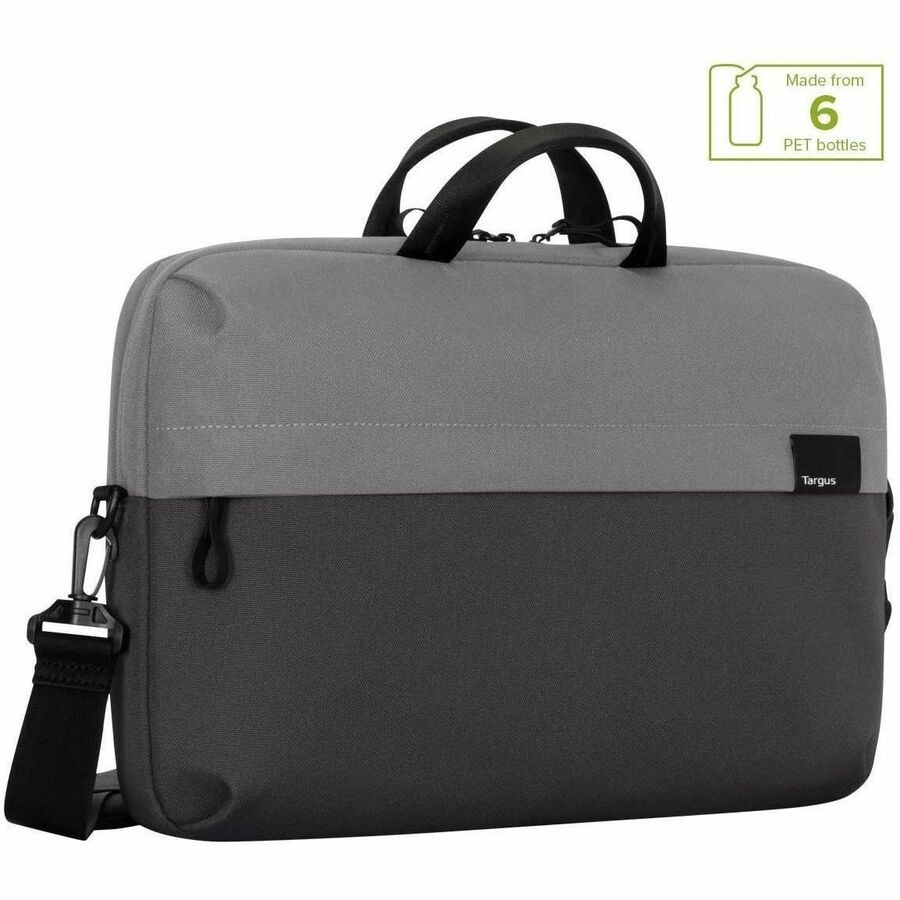 Targus Sagano EcoSmart TBS577GL Carrying Case (Slipcase) for 40.6 cm (16") Notebook - Black/Grey