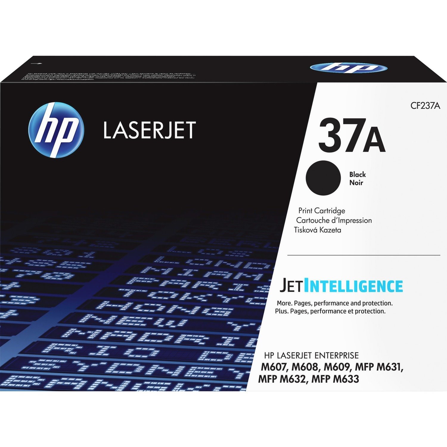 HP 37A (CF237A) Original Laser Toner Cartridge - Black - 1 Each