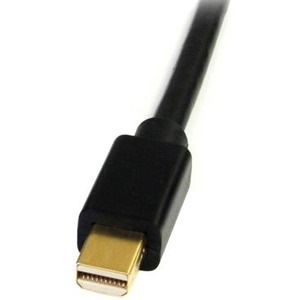 StarTech.com 6ft Mini DisplayPort to DVI Cable, Mini DP to DVI-D Adapter/Converter Cable, 1080p Video, mDP 1.2 to DVI Monitor/Display