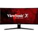ViewSonic OMNI VX3418-2KPC 34 Inch Ultrawide Curved 1440p 1ms 144Hz Gaming Monitor with Adaptive Sync, Eye Care, HDMI and Display Port