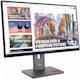Lenovo ThinkVision P27QD-40 27" Class WQHD LED Monitor - 16:9 - Raven Black