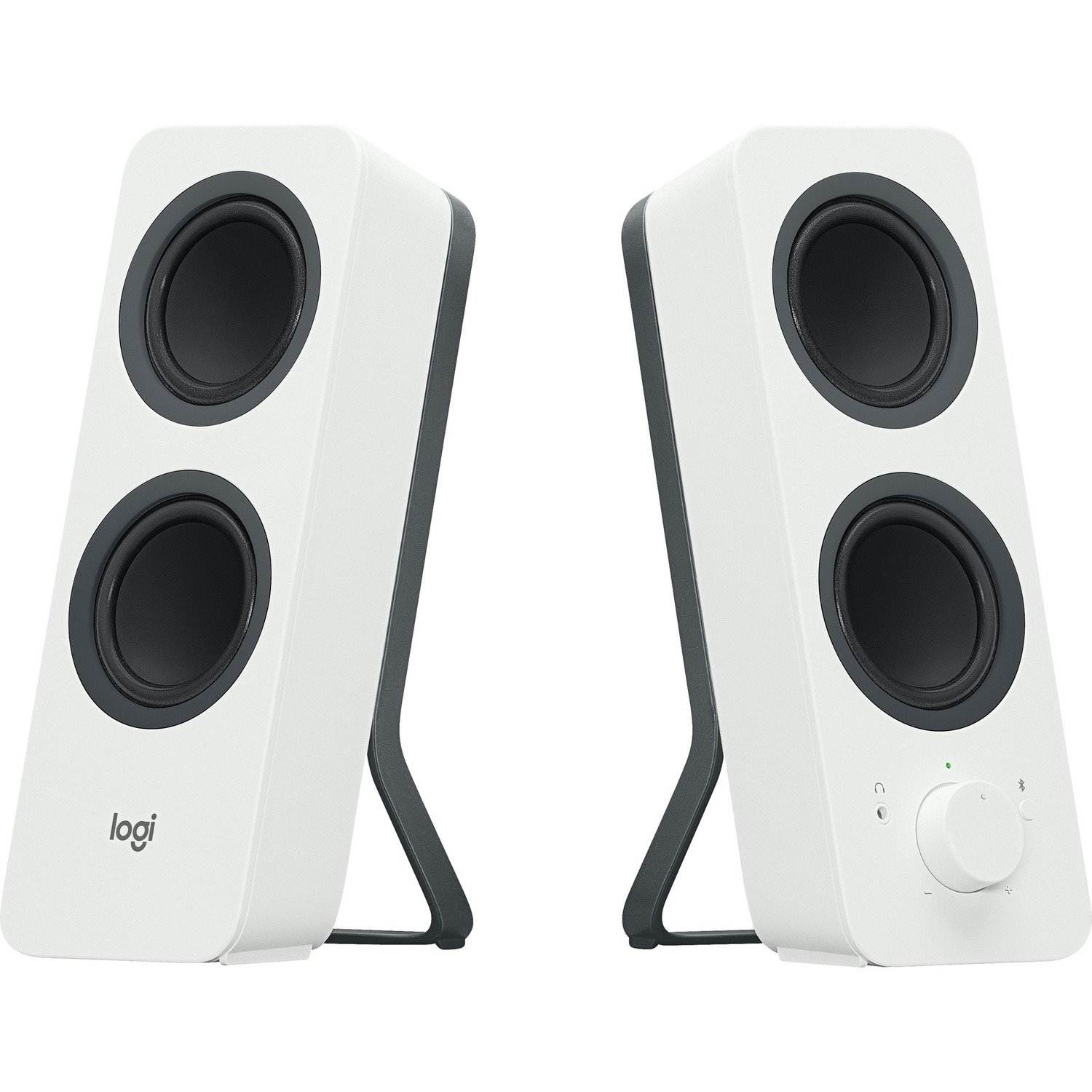 Logitech Z207 2.0 Bluetooth Speaker System - 5 W RMS - White