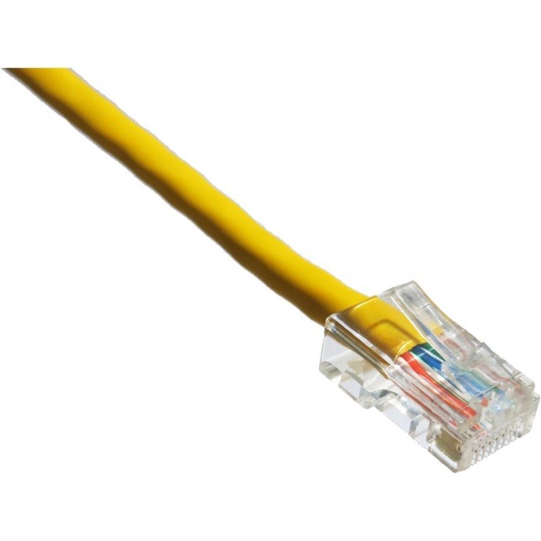 Axiom 6FT CAT5E 350mhz Patch Cable Non-Booted (Yellow) - TAA Compliant