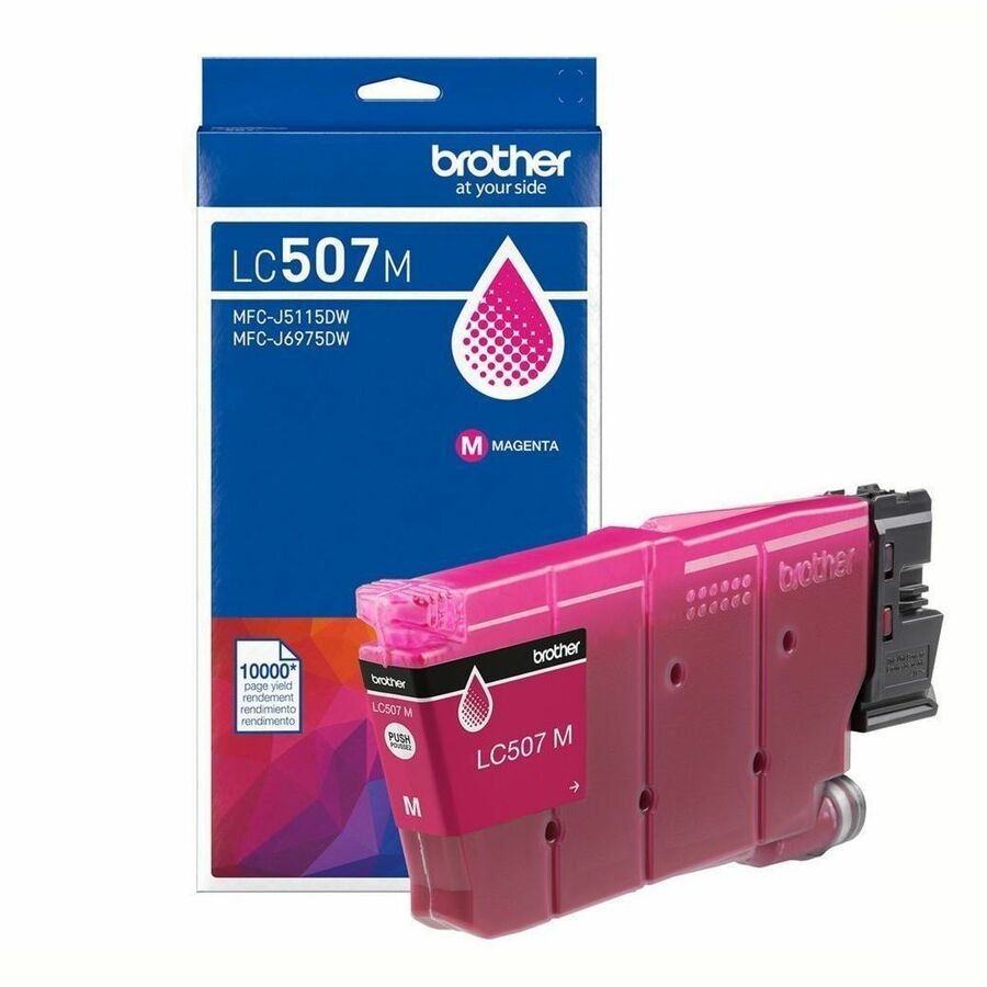 Brother Genuine LC507M Ultra High Yield Magenta Ink Cartridge