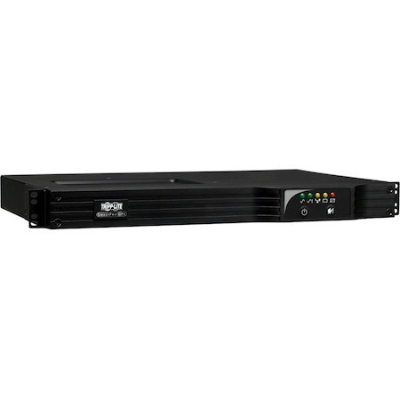 Eaton Tripp Lite Series TAA-Compliant SmartPro 120V 500VA 300W Line-Interactive UPS, 1U Rack/Vertical, Network Card Options, USB, DB9 Serial