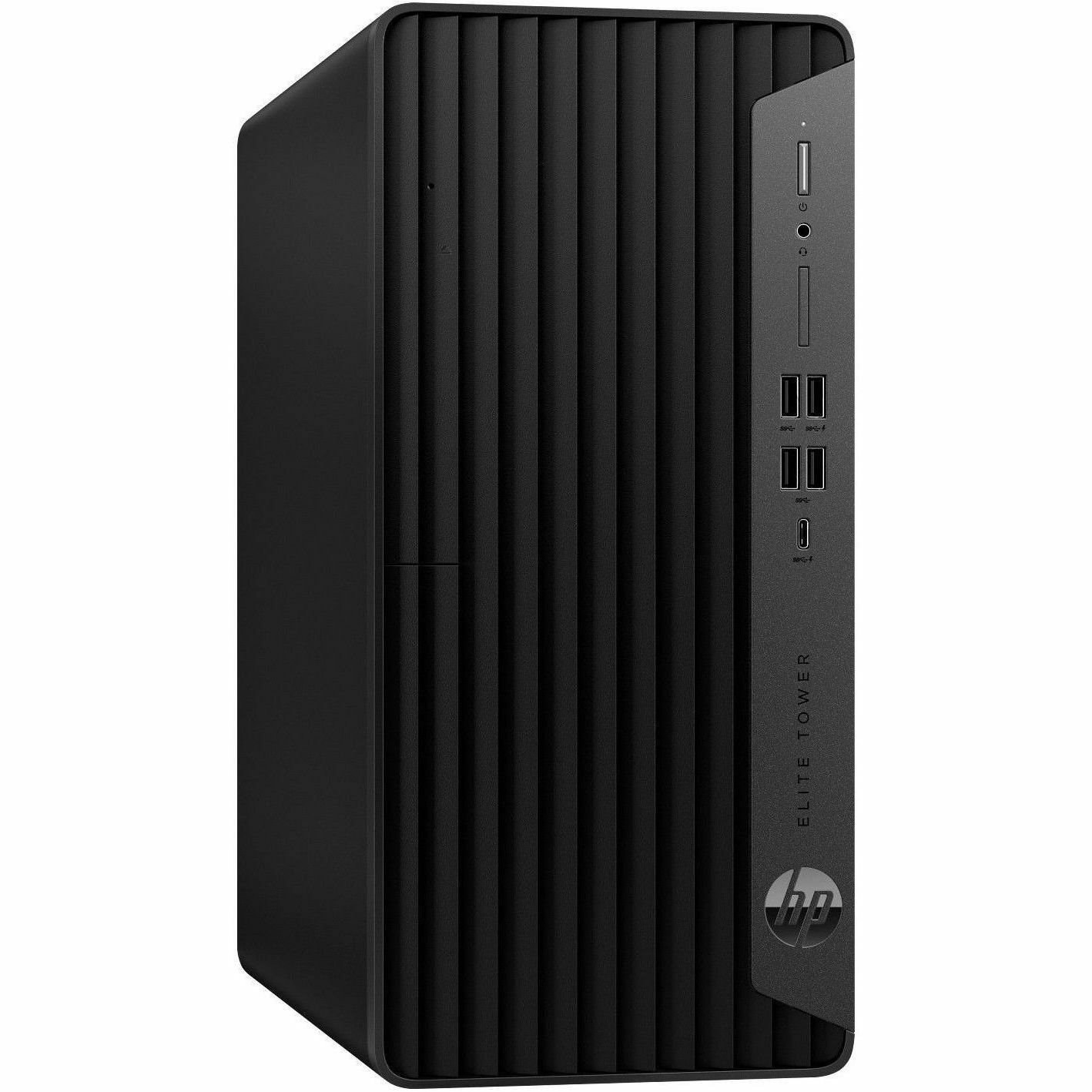 HP Elite 800 G9 Desktop Computer - Intel Core i3 14th Gen i3-14100 - 128 GB - 1 TB PCI Express NVMe SSD - Tower - Jack Black