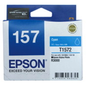 Epson UltraChrome K3 No. 157 Original Inkjet Ink Cartridge - Cyan Pack