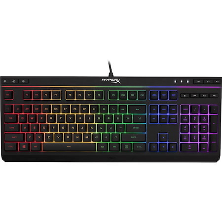 HyperX Alloy Core RGB Gaming Keyboard - Cable Connectivity - RGB LED - English (US) - Black