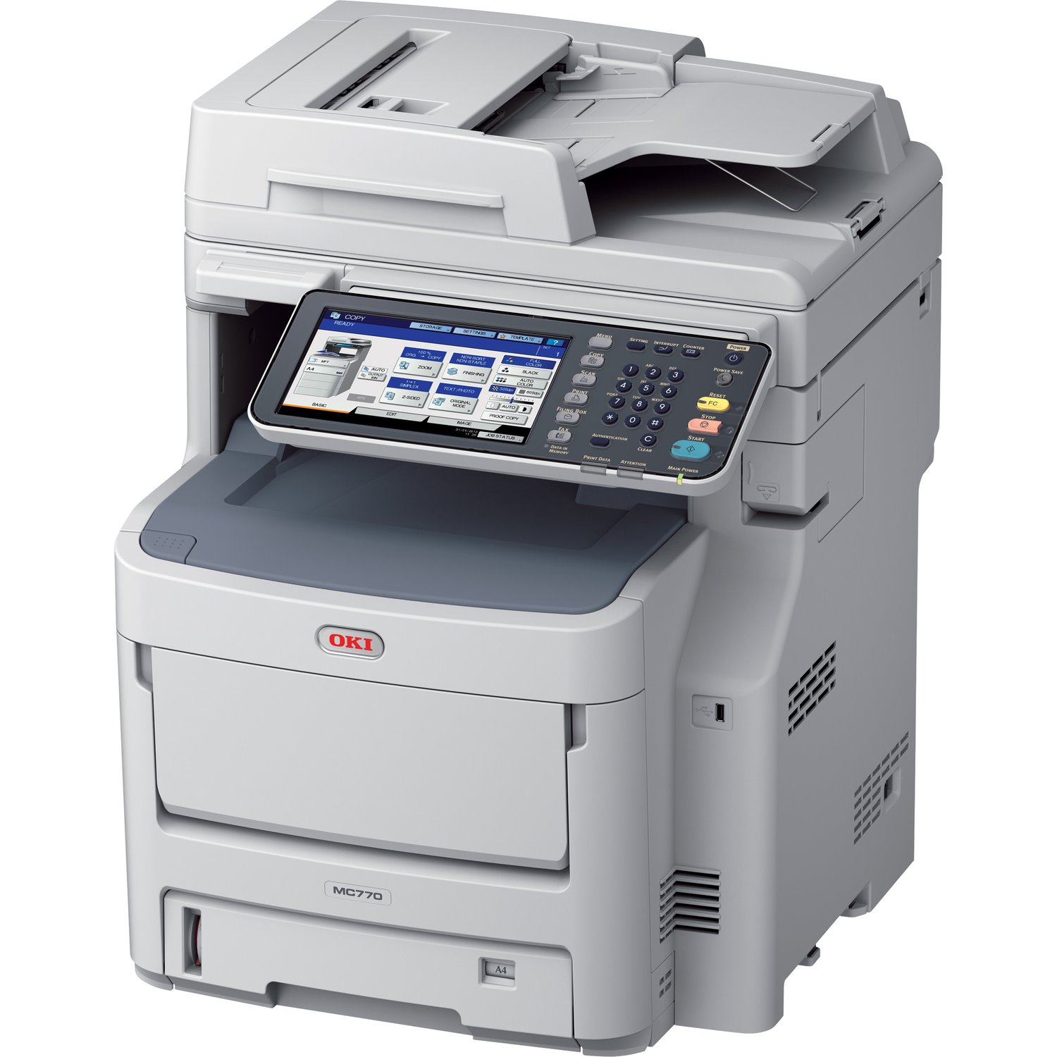 Oki MC770DNFAX LED Multifunction Printer - Colour