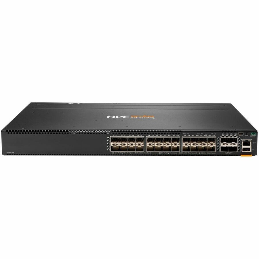 HPE ANW CX 6300M 24P 4L 2FS PSU BDL