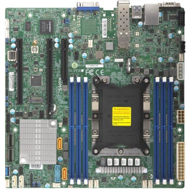 Supermicro X11SPM-TPF Server Motherboard - Intel C622 Chipset - Socket P LGA-3647 - Micro ATX