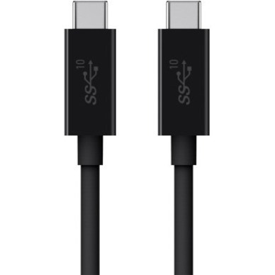Belkin 100W USB-C to USB-C Cable - USB 3.1 - 10 Gbps - 4K Audio/Video - M/M - 1m/3.3ft - Black