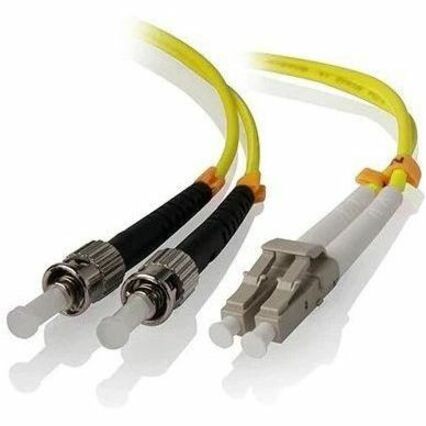 ALOGIC 2m(6.56ft) LC-ST Single Mode Duplex LSZH Fibre Cable 09/125 OS1