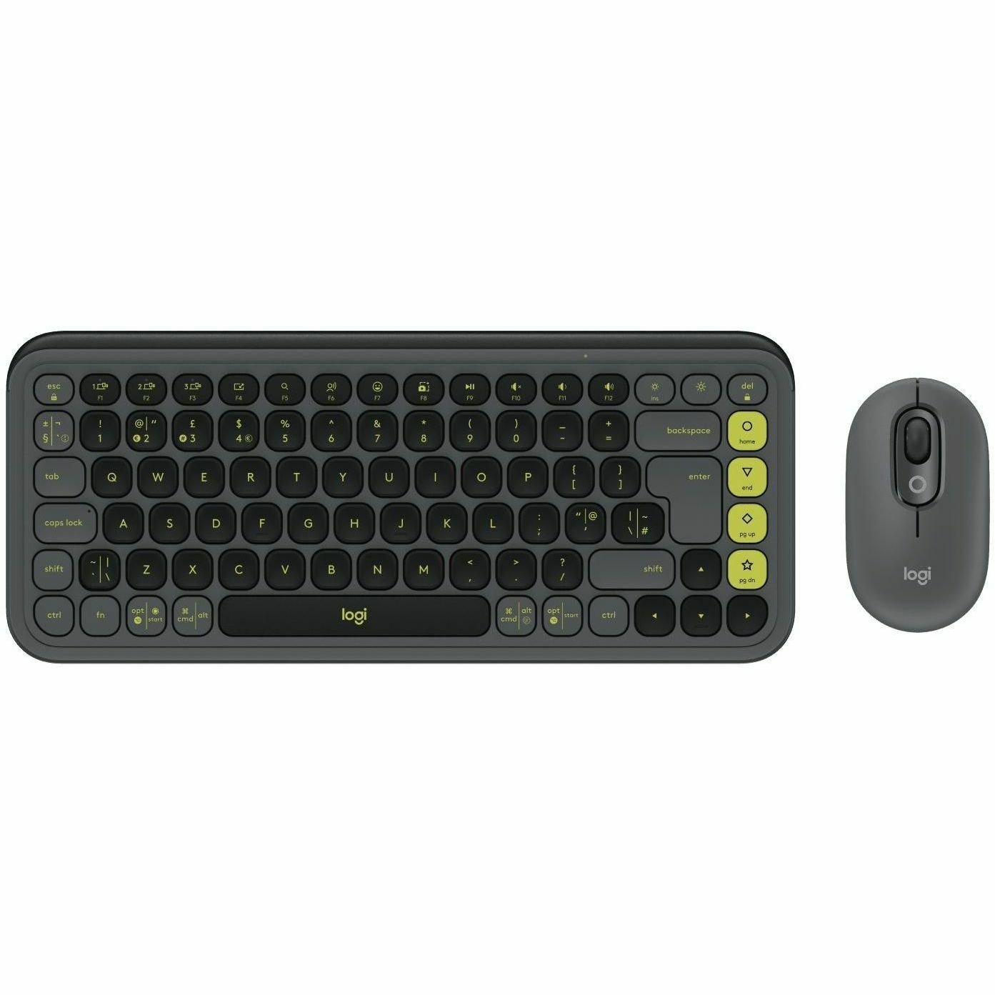 Logitech POP Icon Combo Keyboard & Mouse - QWERTY - English (UK)