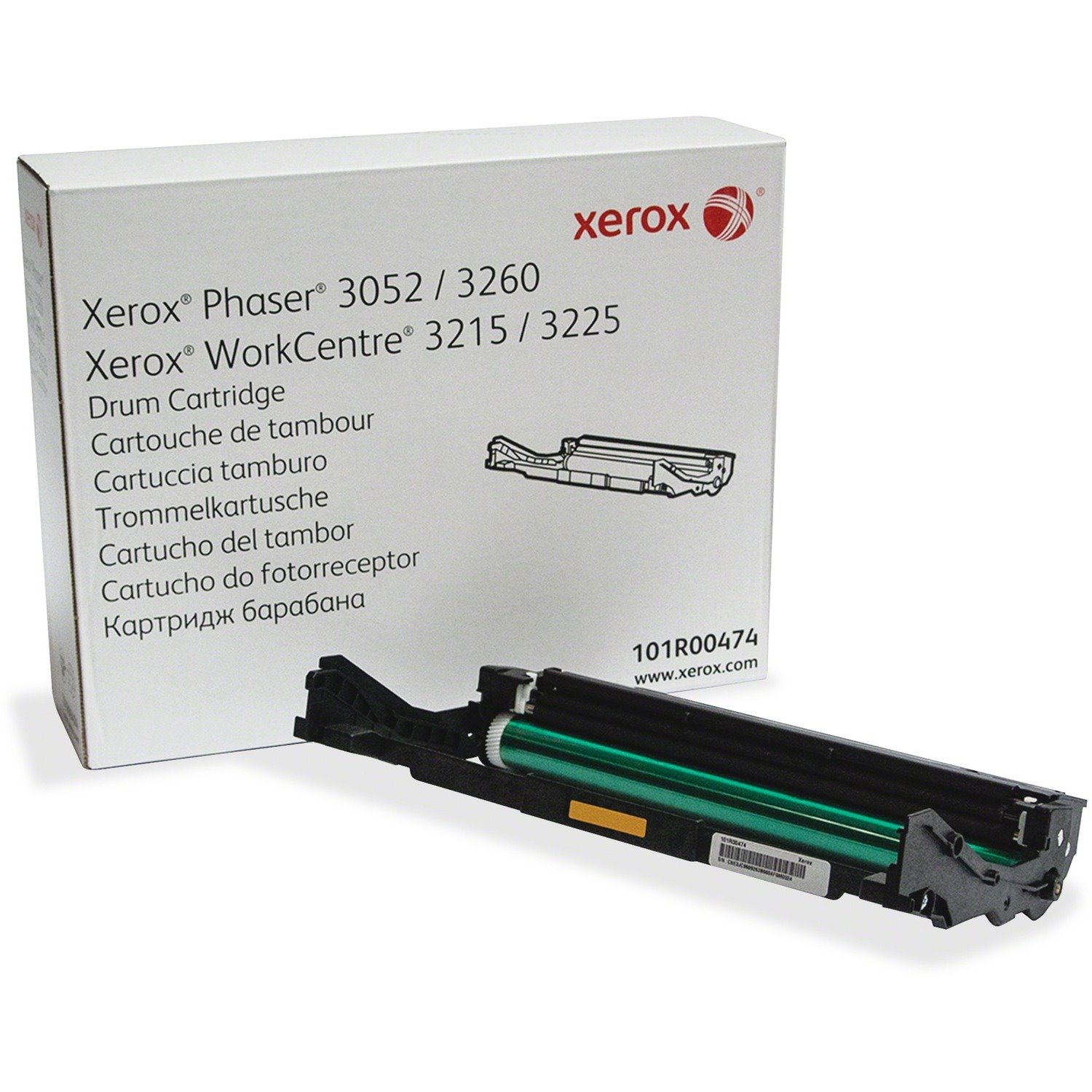 Xerox Drum Cartridge, Phaser 3052,3260/WorkCentre 3215,3225 (10,000 Pages)