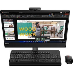 Lenovo ThinkCentre M70a Gen 3 11VL003SUS All-in-One Computer - Intel Core i5 12th Gen i5-12400 - 8 GB - 256 GB SSD - 21.5" Full HD Touchscreen - Desktop - Black