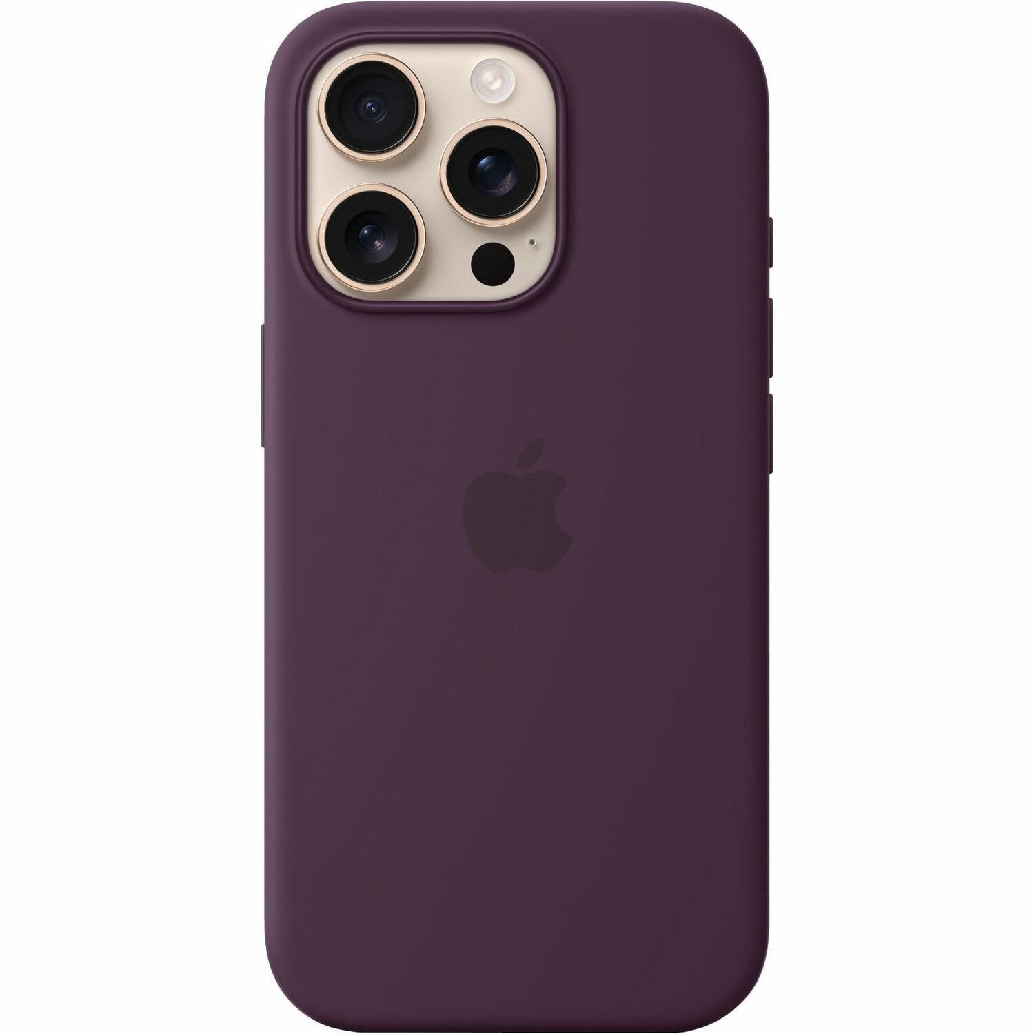 Apple iPhone 16 Pro Silicone Case with MagSafe - Plum
