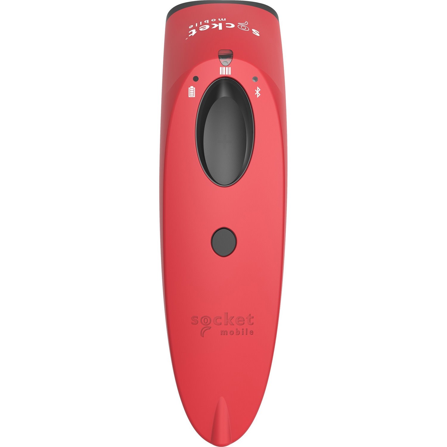 Socket Mobile SocketScan S740 Handheld Barcode Scanner - Wireless Connectivity - Red