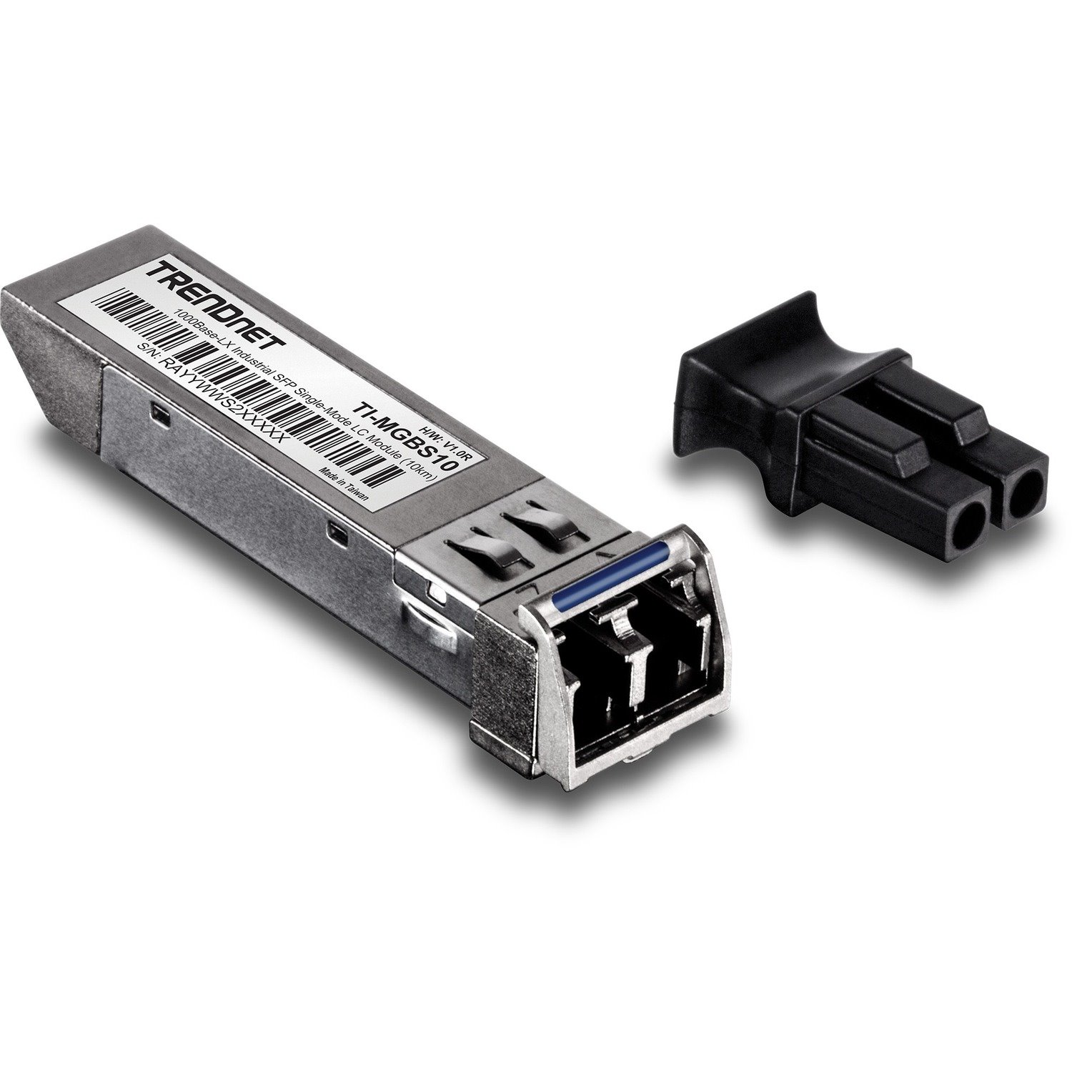 TRENDnet TI-MGBS10 SFP (mini-GBIC) - 1 x LC Duplex 1000Base-LX Network - TAA Compliant